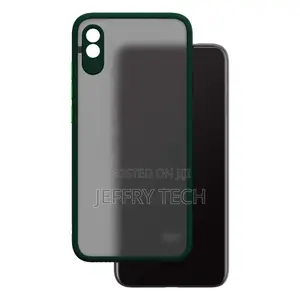 Redmi 9A Hard Matte Finish Smoke Case Soft Side Frame Fit Pr