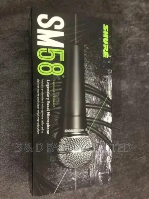 Shure SM58 Cardioid Dynamic Vocal Microphone