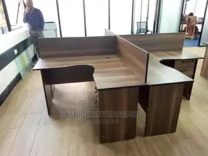 Executive Lshaped 4 Way Workstation