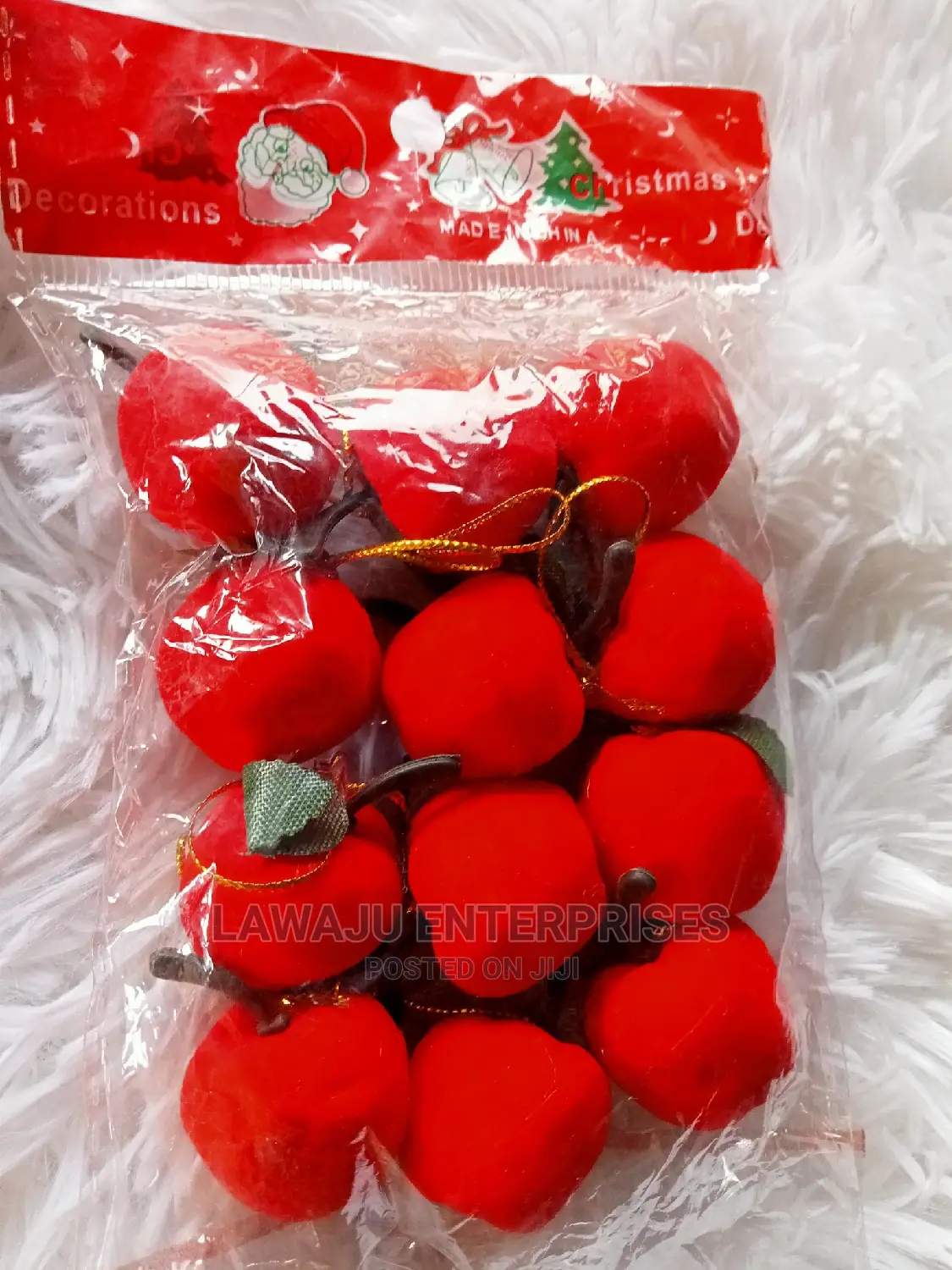 Christmas Decor Plum Set