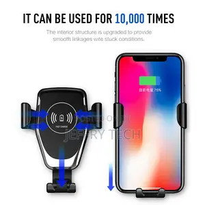 Qi Fast Wireless Car Charger Magnetic Holder