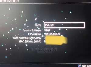Play Station 4 Standard, 10.01 Version