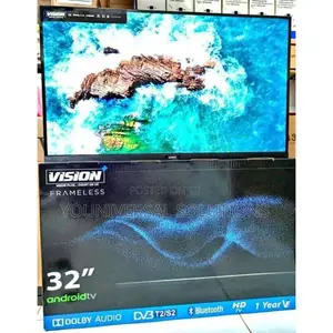 Vision 32 Inches Smart Android Tv Bluetooth Enabled.