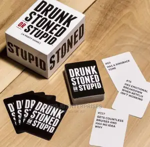 Drunk Stoned OR Stupid [A Party Game ]