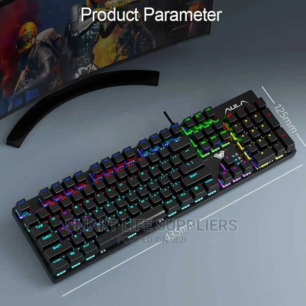 Keyboard Gaming Mechanical (Aula S-2022 Blue Switch)
