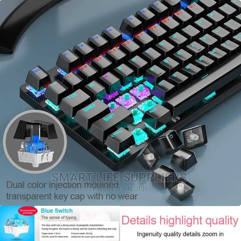 Keyboard Gaming Mechanical (Aula S-2022 Blue Switch)