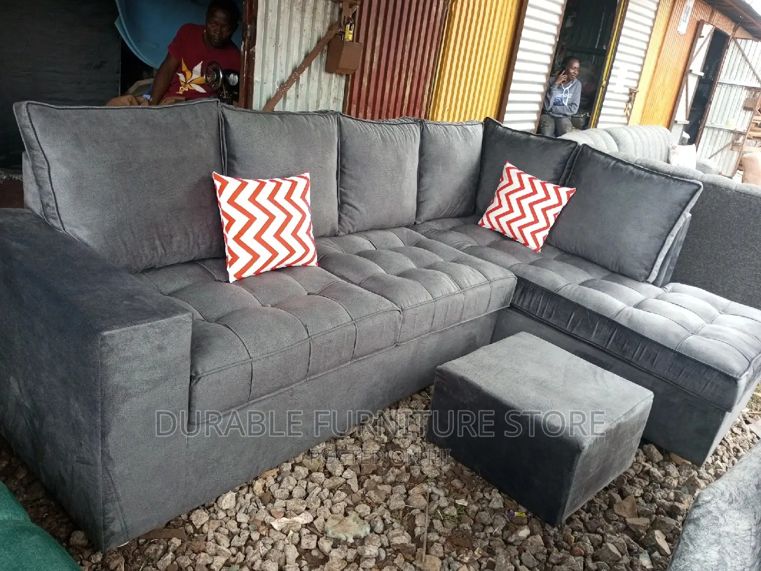 L Shape 6 Seater