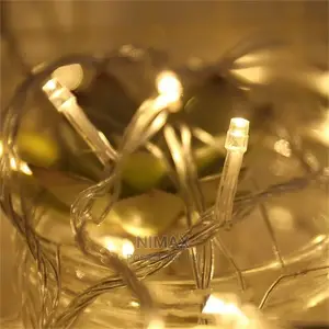 Christmas Lights Multi Function 100 Led Light - Gold 10mtrs
