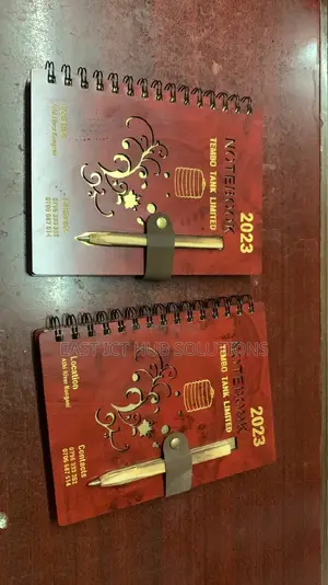 Wooden Book Notebooks A5 Size