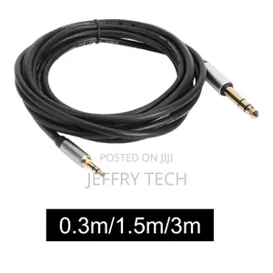 3.5mm to 6.35mm Audio Cable Stereo Audio Cable Jack for S Ce