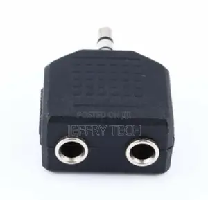 Audio 3.5mm Jack Male to Double AUX Female Headphone/Earphon
