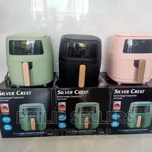 Silver Crest Air Fryer 8l Capacity No Oil Cooking Healthy Ho