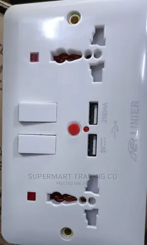 USB Twin Socket