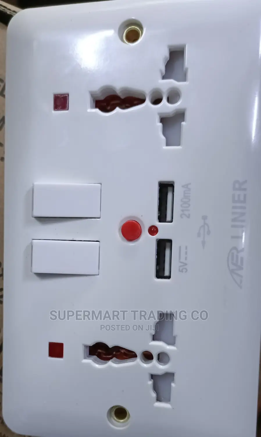 USB Twin Socket
