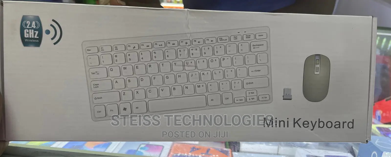 Wireless Mini Keyboard With Mouse