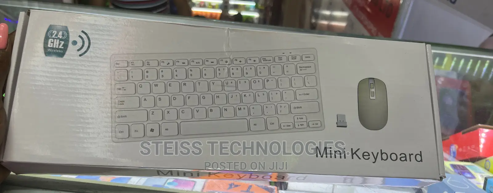 Wireless Mini Keyboard With Mouse
