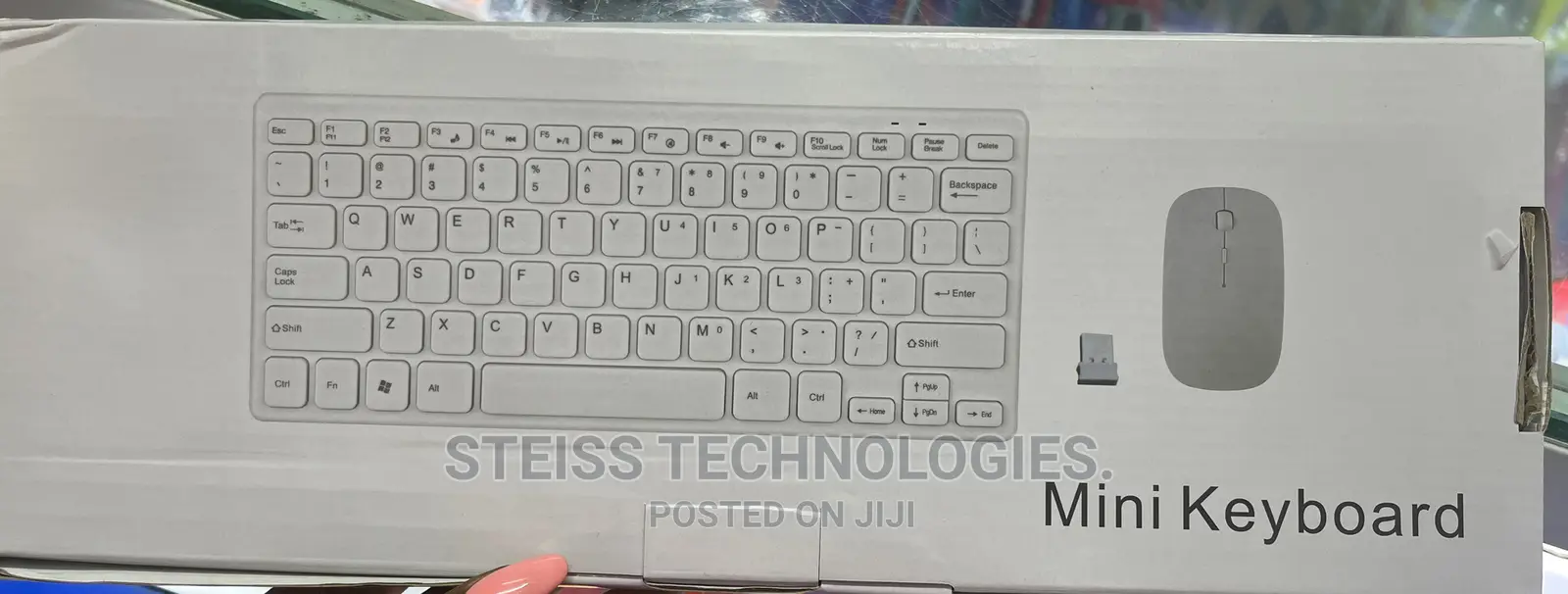 Wireless Mini Keyboard With Mouse