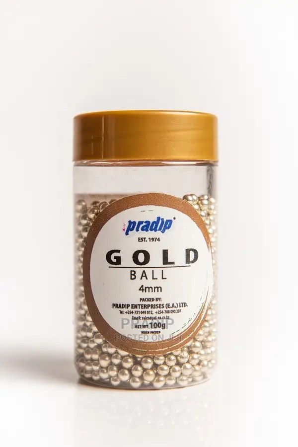 Gold Ball 4mm 50grms