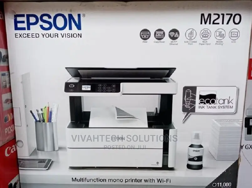 Epson M2170 Ink Tank Printer, Print, Copy and Scan, Duplex P
