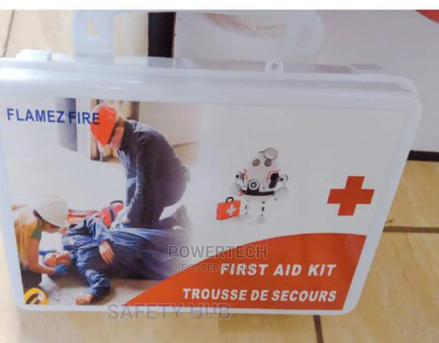 First Aids Kit Box- White