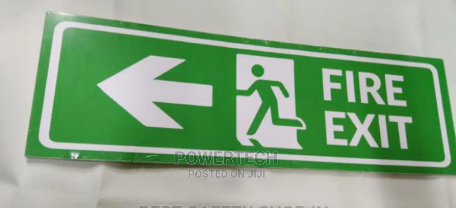 Fire Exits Signs: