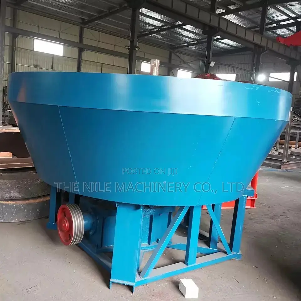 Double Roller Mill and Mix Grinder Grinding Wet Pan Mill