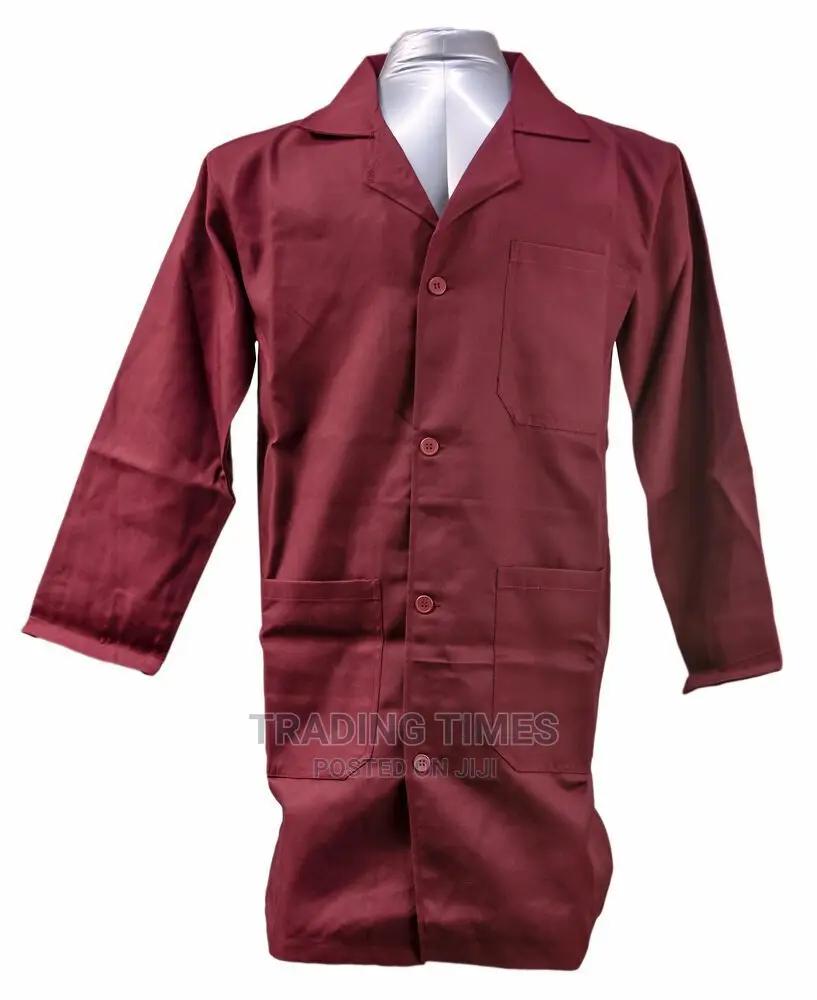 Maroon Dust Coats/Labcoat