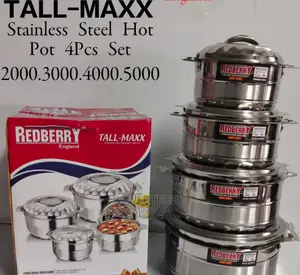 Insulated Hot Pot -Redberry