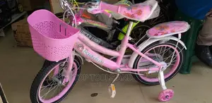 Size 16 Pink Girls Bicycle