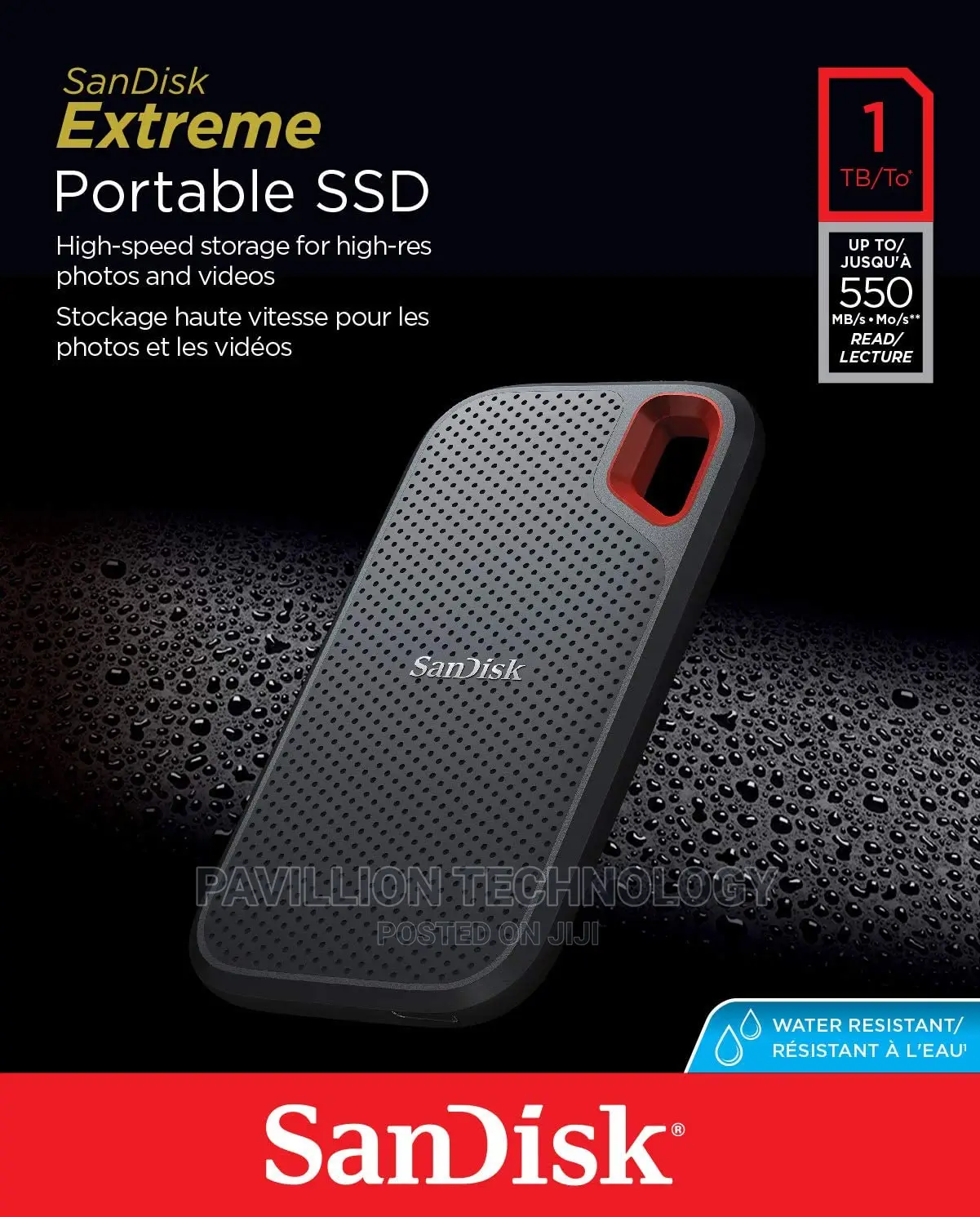1tb Sandisdisk SSD Portable