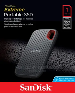 1tb Sandisdisk SSD Portable