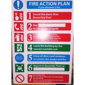 Fire Action Plan Available