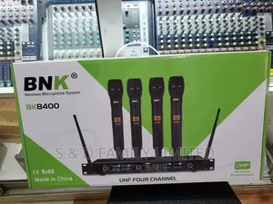 Bnk Bk400 4 in 1 Wireless Microphones