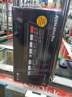 Atem Mini Pro Black Magic Design.