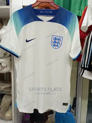 England Home World Cup Player Version Jersey