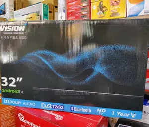 Vision 32 Inches Smart Android Frameless Tv With Bluetooth
