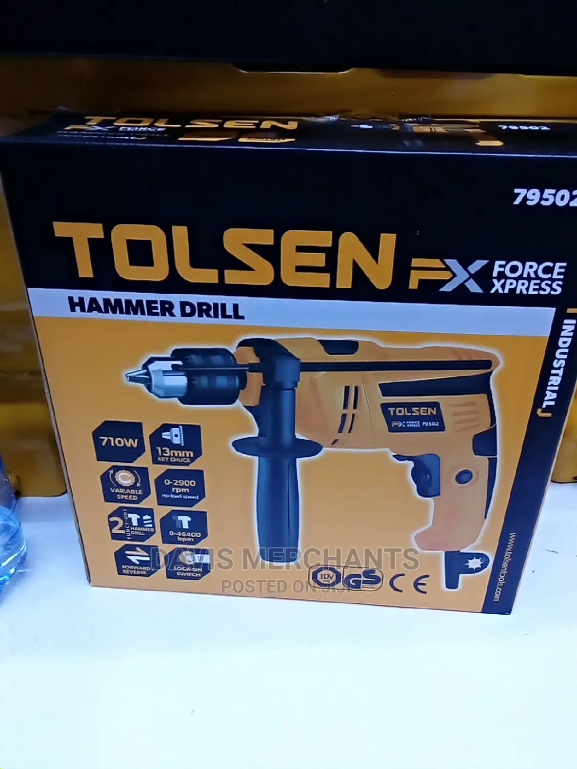 Tolsen Impact Drill 710w