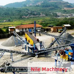 Granite Rock Stone Mobile Crushing Plant