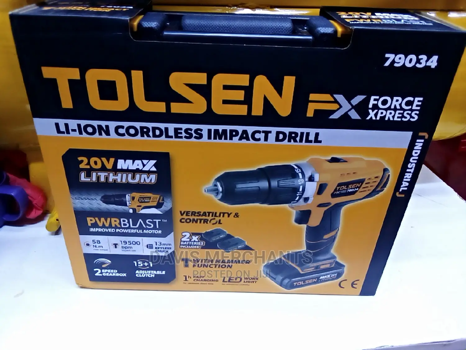 Impact Cordless Drill 20v