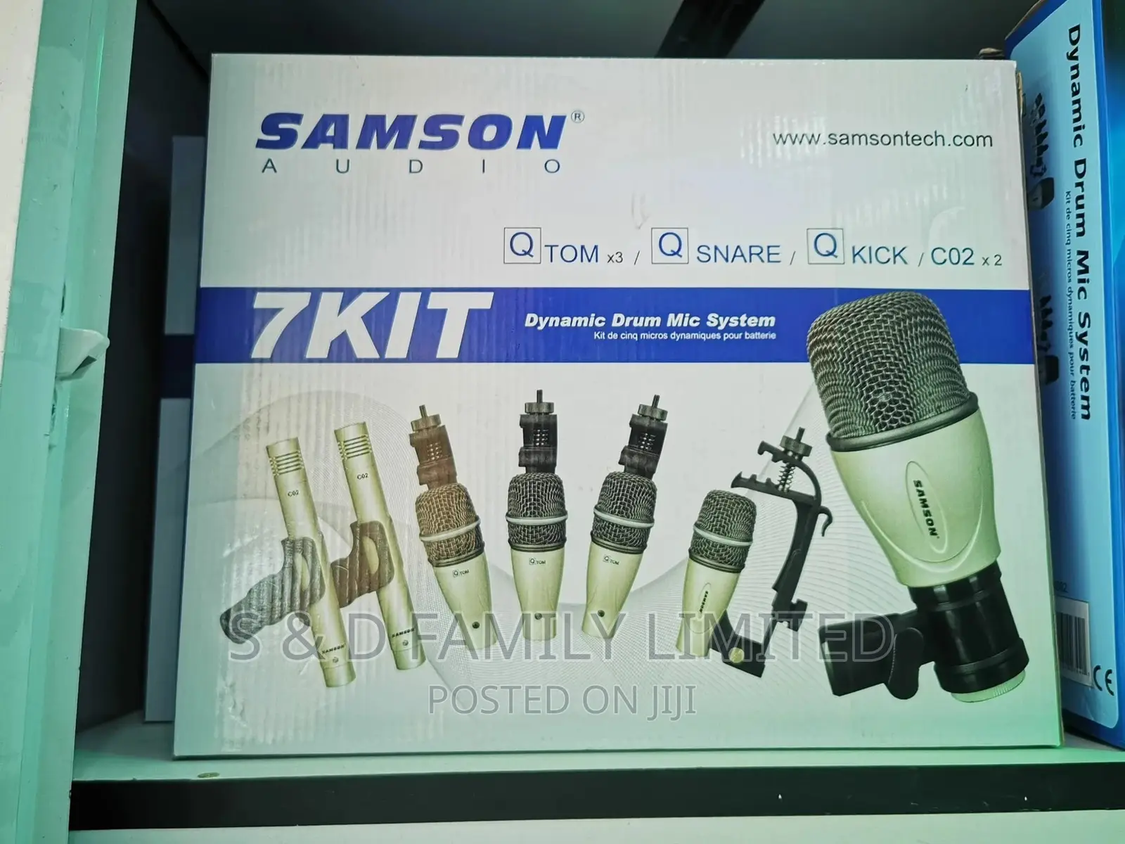 Samson DK707 7-piece Drum Microphone Kit