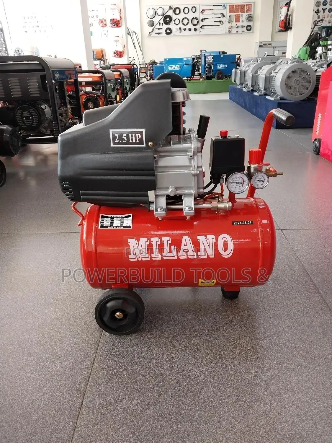 Milano 25L Direct Compressor.