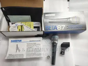 ORIGINAL Shure BETA 87A Wire Microphone