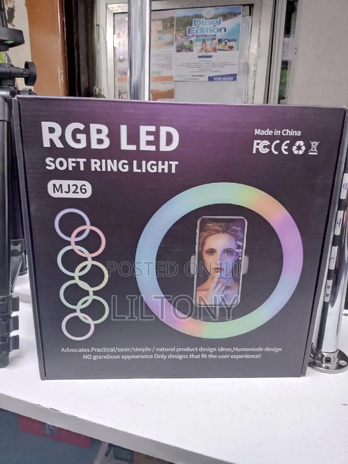 Rgb Ring Light 10"