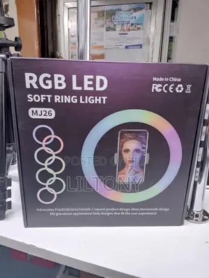 Rgb Ring Light 10"