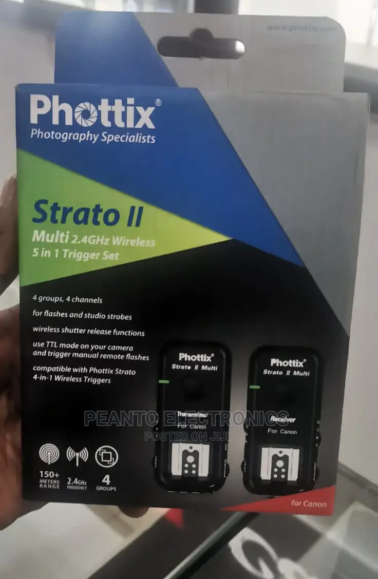 Phottix Strato II Multi 5-In-1 Trigger Set for Canon