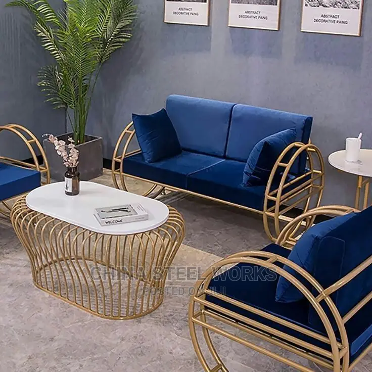 Metalic Sofa Set