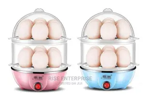 Electric Double Egg Cooker/ Poacher / Boiler /Egg Steamer