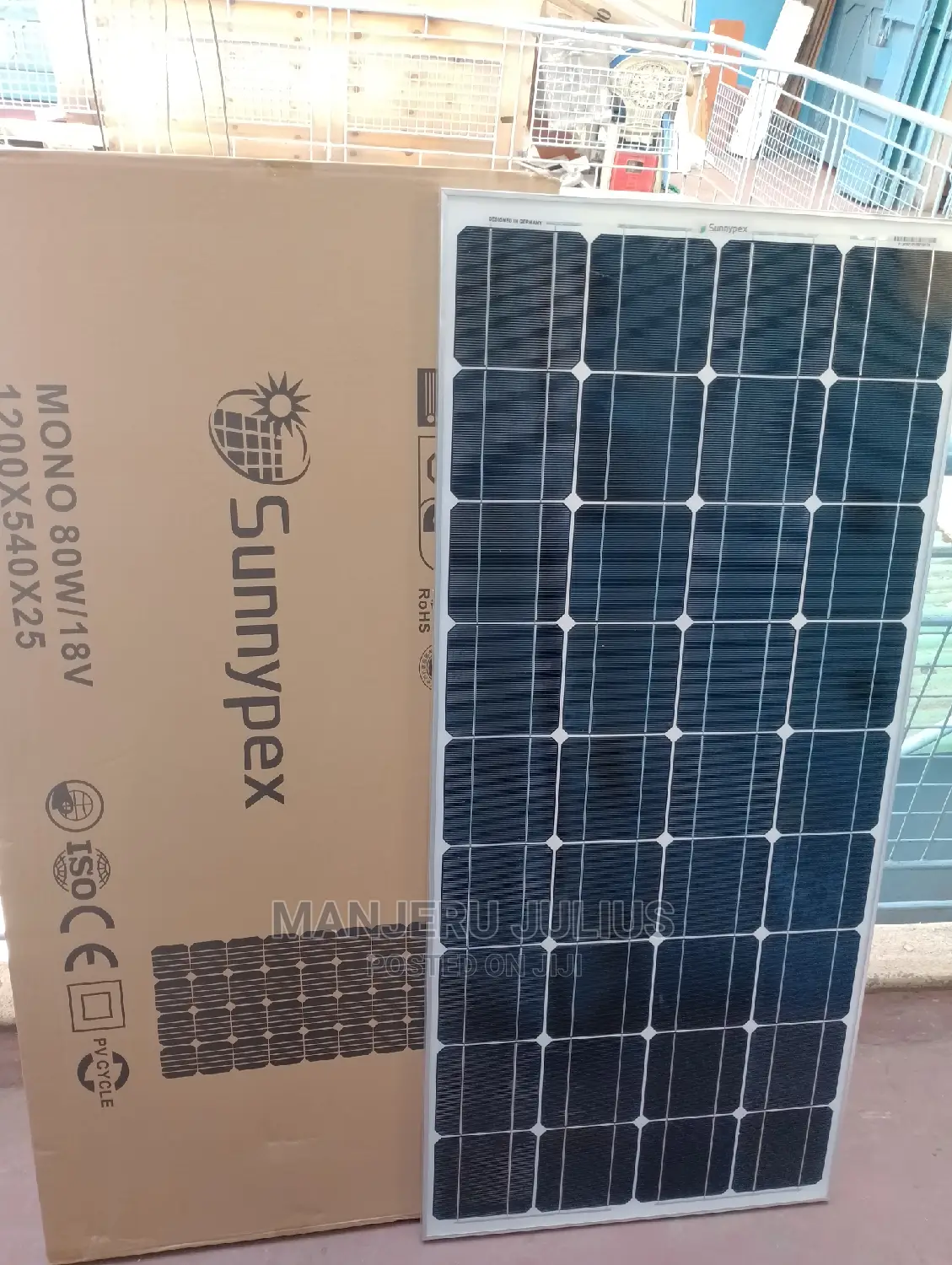 80 Watts Solar Panel