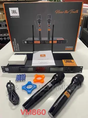 JBL VM 860 Wireless Microphone Set