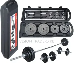50kgs Barbell and Dumbbell Set